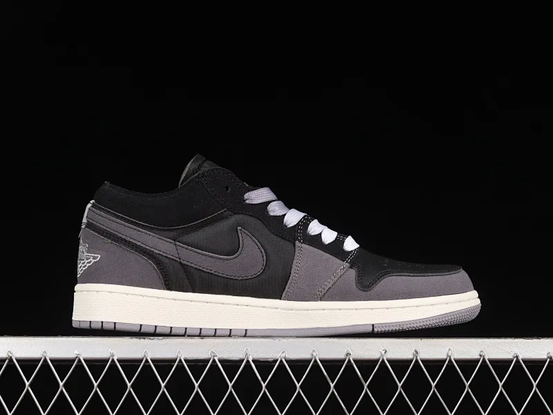 All categories Air Jordan Jordan series basketball shoes Air Jordan 1 Low Air Jordan 1 Low "Black Grey" AJ1 Joe 1 black gray retro culture and leisure sports sneakers DN1635-001